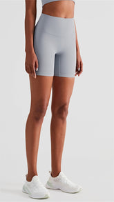 Yoga-Shorts mit hoher Taille - Arya